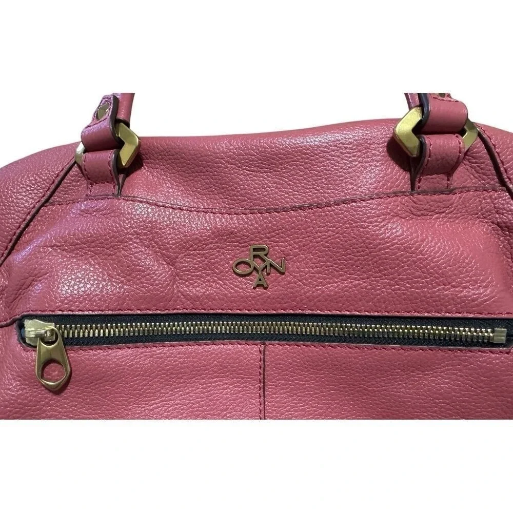 orYANY Sarah Pebble‎ Leather Satchel Crossbody Marsala with Braided Detail